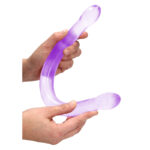 REALROCK Non Realistic Double Dong 17'' - Purple 42 cm Double Dong - Image 2