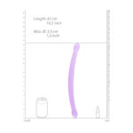 REALROCK Non Realistic Double Dong 17'' - Purple 42 cm Double Dong - Image 4