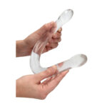 REALROCK Non Realistic Double Dong 17'' - Clear 43 cm Double Dong - Image 2