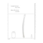 REALROCK Non Realistic Double Dong 17'' - Clear 43 cm Double Dong - Image 4