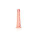 REALROCK Realistic Slim Dildo with Suction Cup - 18cm - Flesh 18 cm (7'') Dong - Image 5