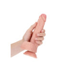 REALROCK Straight Realistic Dildo with Balls - 20.5 cm - Flesh 20.5 cm (8'') Dong - Image 2