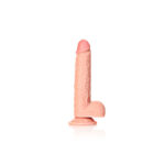 REALROCK Straight Realistic Dildo with Balls - 20.5 cm - Flesh 20.5 cm (8'') Dong - Image 3