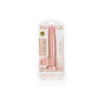 REALROCK Straight Realistic Dildo with Balls - 20.5 cm - Flesh 20.5 cm (8'') Dong - Image 7