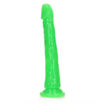 REALROCK 29 cm Slim Glow in the Dark Neon - Green - Glow in Dark Green 29 cm (11'') Dong - Image 4
