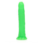 REALROCK 29 cm Slim Glow in the Dark Neon - Green - Glow in Dark Green 29 cm (11'') Dong - Image 6