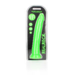 REALROCK 29 cm Slim Glow in the Dark Neon - Green - Glow in Dark Green 29 cm (11'') Dong - Image 9