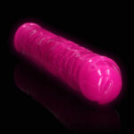 REALROCK 38 cm Double Dong Glow - Pink - Pink 38 cm (15'') Double Dong - Image 3