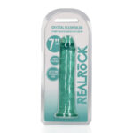 REALROCK 18 cm Straight Dildo - Turquoise - Turquoise 18 cm (7'') Dong - Image 8