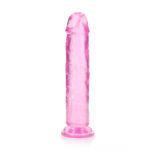 REALROCK 28 cm Straight Dildo - Pink - Pink 28 cm (10'') Dong - Image 5