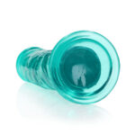 REALROCK 28 cm Straight Dildo - Turquoise - Turquoise 28 cm (10'') Dong - Image 6