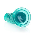 REALROCK 31 cm Straight Dildo - Turquoise - Turquoise 31 cm (11'') Dong - Image 6