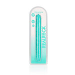REALROCK 34 cm Double Dong - Turquoise - Turquoise 34 cm (14'') Double Dong - Image 6
