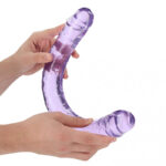 REALROCK 45 cm Double Dong - Purple - Purple 45 cm (18'') Double Dong - Image 2