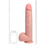 REALROCK 38cm Extra Long Dildo with Balls - Flesh - Flesh 38 cm (15'') Extra Long Dong - Image 8