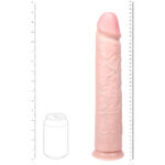 REALROCK 38cm Extra Long Dildo - Flesh - Flesh 38 cm (15'') Extra Long Dong - Image 6