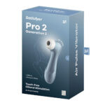Satisfyer Pro 2 - Blue - Touch-Free USB-Rechargeable Clitoral Stimulator - Image 7