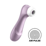 Satisfyer Pro 2 - Purple - Touch-Free USB-C Rechargeable Clitoral Stimulator - Image 2
