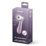 Satisfyer Pro 2 - Purple - Touch-Free USB-C Rechargeable Clitoral Stimulator - Image 9