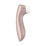 Satisfyer Pro 2+ Rose Gold - Rose Gold Touch-Free USB-C Rechargeable Clitoral Stimulator with Vibration - Image 4