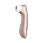 Satisfyer Pro 2+ Rose Gold - Rose Gold Touch-Free USB-C Rechargeable Clitoral Stimulator with Vibration - Image 7