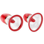 LuvPump Adoramor - Red USB Rechargeable Licking & Sucking Ladies Pump - Image 5