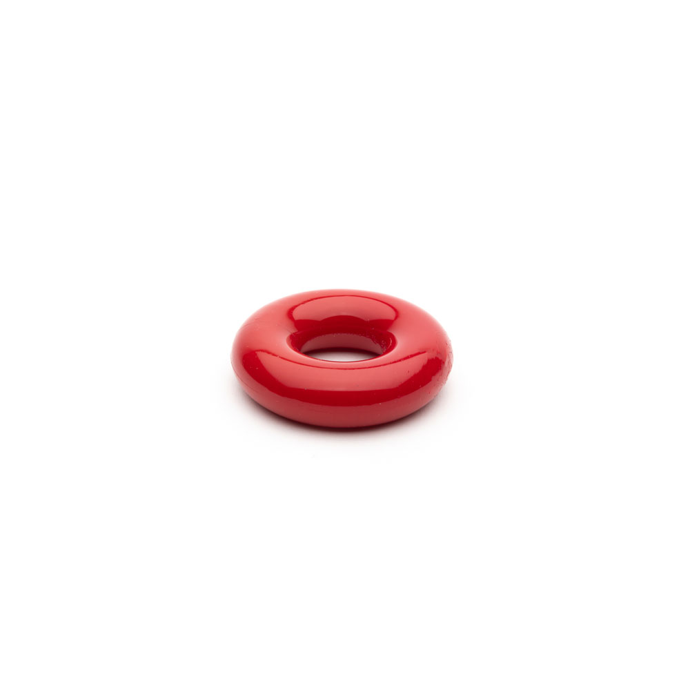 Sport Fucker Rubber Cockring - Red Cock Ring - Image 2