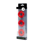 Sport Fucker Rubber Cockring - Red Cock Ring - Image 3