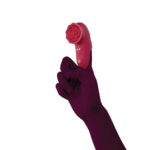 Secret Kisses ROSEGASM PLAYFUL PETAL - Red USB Rechargeable Finger Stimulator - Image 2