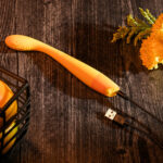 Selopa LEMON SQUEEZE - Yellow 18.4 cm USB Rechargeable Vibrator - Image 8