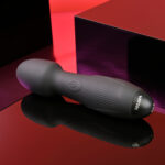 Selopa POWER TRIP - Black 18.8 cm USB Rechargeable Massage Wand - Image 4