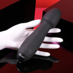 Selopa POWER TRIP - Black 18.8 cm USB Rechargeable Massage Wand - Image 6