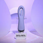 Selopa IN A FLAP - Purple 15 cm USB Rechargeable Flicking Stimulator - Image 3