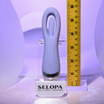 Selopa IN A FLAP - Purple 15 cm USB Rechargeable Flicking Stimulator - Image 8