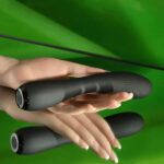 Selopa MIDNIGHT MAGIC - Black 20.2 cm USB Rechargeable Vibrator - Image 5