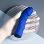 Selopa BLUE BANGER - Blue 13.6 cm USB Rechargeable Vibrator - Image 6