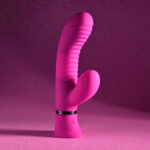Selopa NEXT WAVE - Pink 16.4 cm USB Rechargeable Dual Vibrator - Image 2