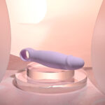 Selopa PETITE PECKER - Purple 11.7 cm USB Rechargeable Mini Vibrator - Image 3