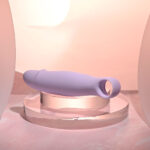 Selopa PETITE PECKER - Purple 11.7 cm USB Rechargeable Mini Vibrator - Image 4