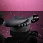 Selopa TRIPLE ACES - Black 19.7 cm USB Rechargeable Triple Stimulator Vibrator - Image 9