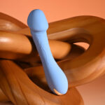 Selopa DAINTY DICK - Baby Blue 11.9 cm USB Rechargeable Mini Vibrator - Image 2
