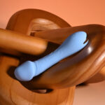 Selopa DAINTY DICK - Baby Blue 11.9 cm USB Rechargeable Mini Vibrator - Image 5