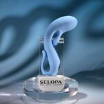 Selopa SMOOTH OPERATOR - Blue USB Rechargeable Vibrator - Image 3