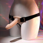 Selopa OUR FIRST HOLLOW STRAP ON LIGHT - Flesh 16.3 cm Hollow Strap-On - Image 2
