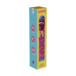 S-LINE Kaotix Pop Art - Pink 17.8 cm USB Rechargeable Vibrator - Image 3