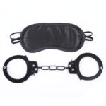 Sex & Mischief Shadow Cuff Kit - Black - 2 Piece Set - Image 3