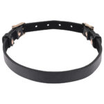 Sex & Mischief Double Buckle Day Collar - Black Collar - Image 3