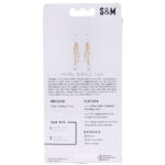 Sex & Mischief Pearl Nipple Ties - Gold/Pearl Nipple Restraints - Set of 2 - Image 6