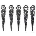 Sex & Mischief Sensory Fingertips - Black - Black - Set of 5 - Image 4