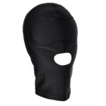 Sex & Mischief Shadow Hood - Black Hood with Mouth Opening - Image 2